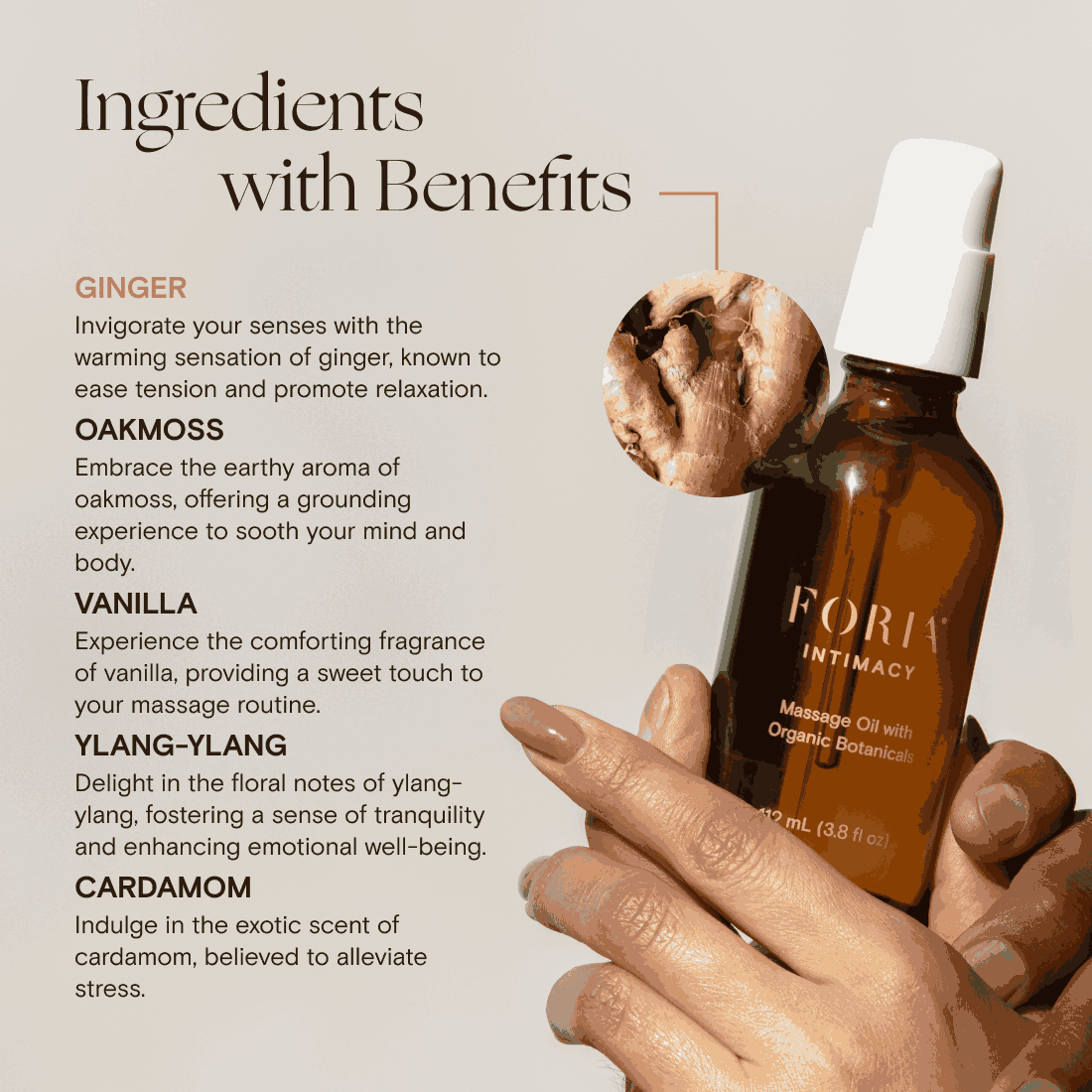 Massage Oil with Organic Botanicals
