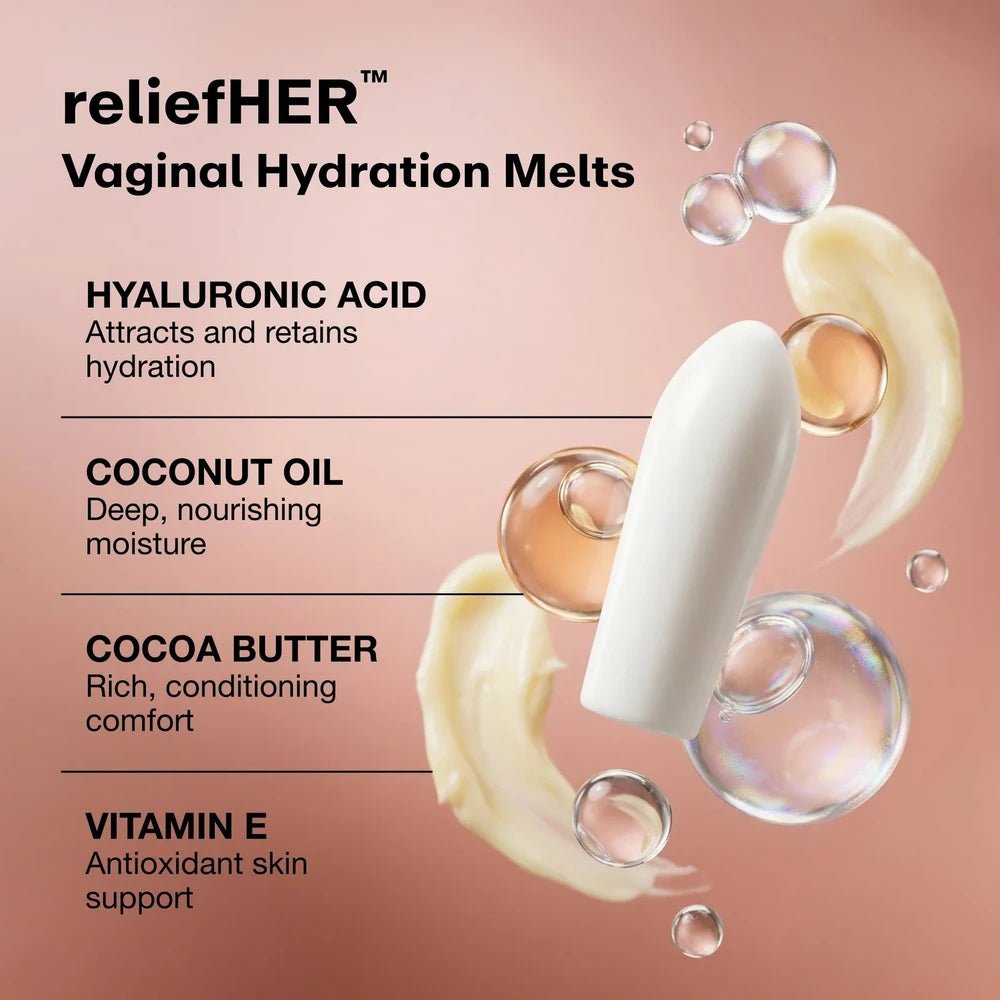 reliefHER Vaginal Hydration Melts - The Coach Shop